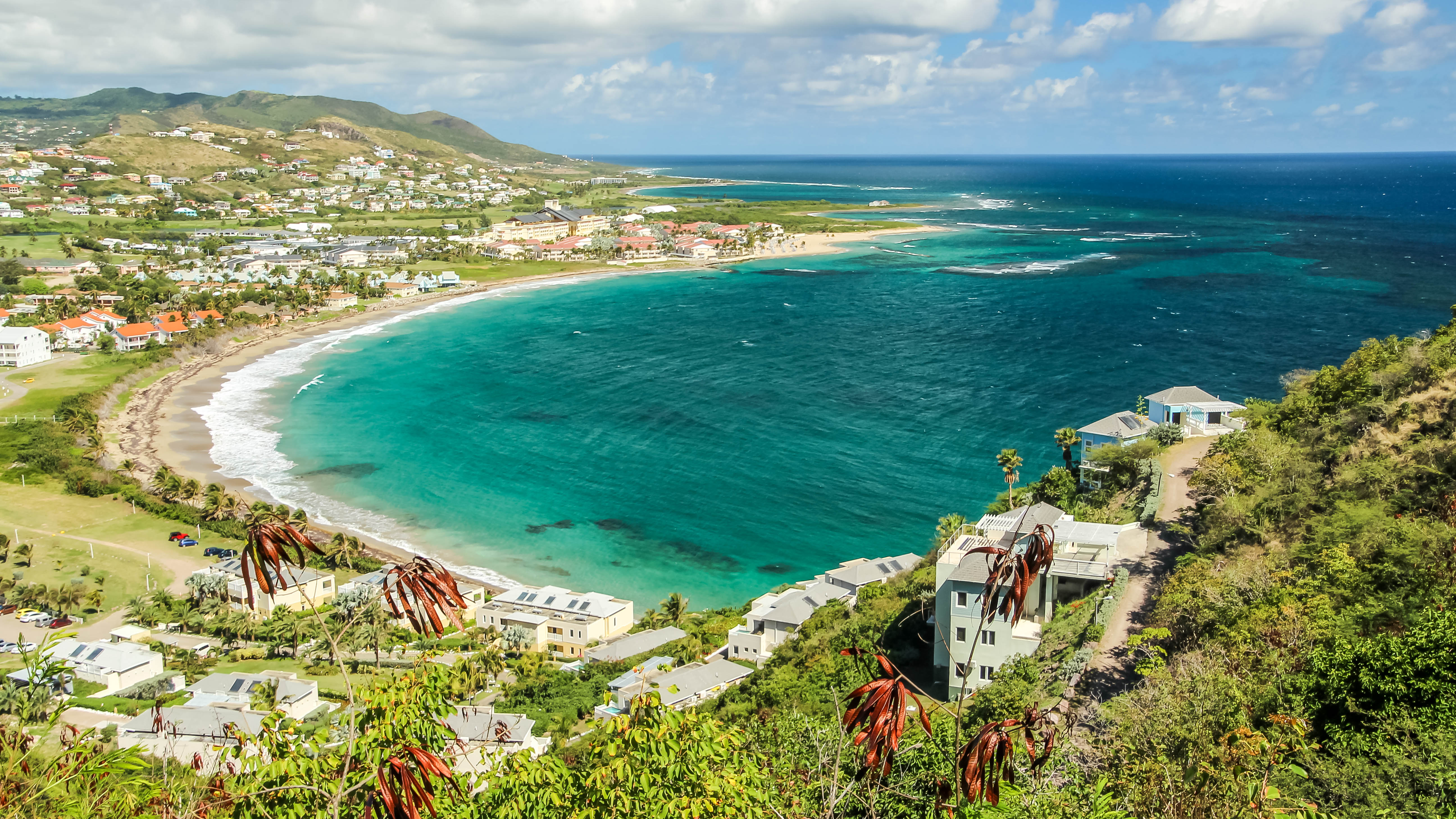 St. Kitts Sunset Beach Bonfire