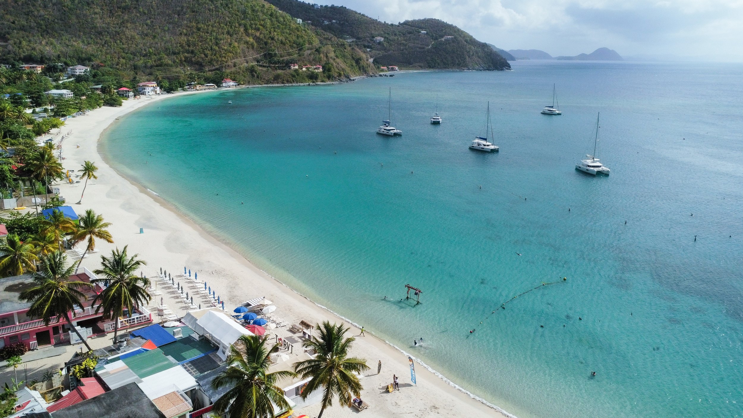 Tortola Sunset Beach Bonfire