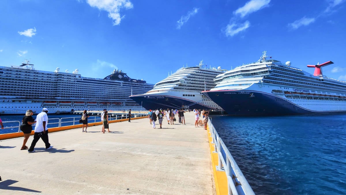 7-Night Western Caribbean cruise itinerary